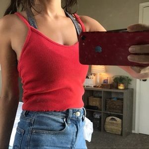 Pacsun basics crop top